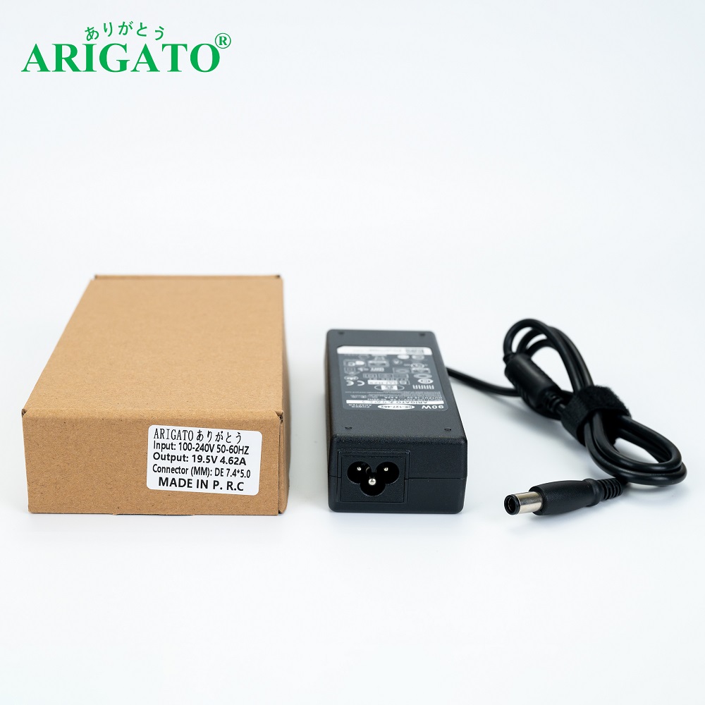 Sạc Laptop Arigato Dell 19.5v/4.62A(7.5*5.0)